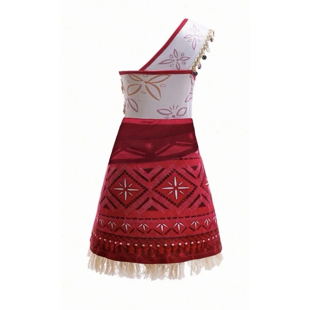 Inspired‎ By Moana Girls Costume XL Princess Halloween Dress-Up Cosplay Party